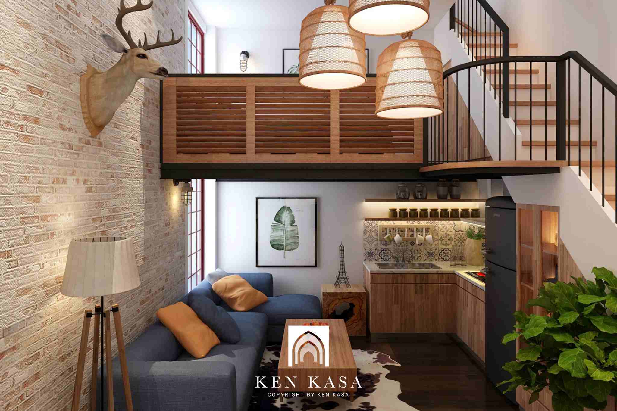 Mẫu nh&agrave; homestay phong c&aacute;ch hiện đại 56 H&agrave;ng C&oacute;t 